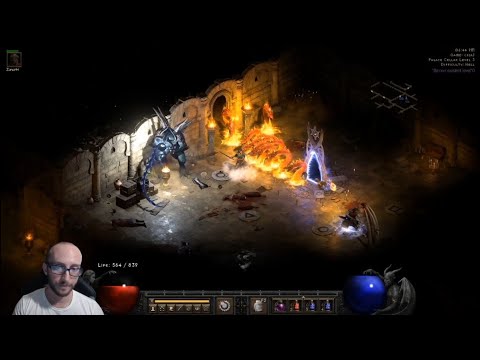 Diablo Clone Kill on a Sorceress!