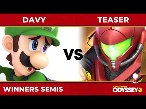 SSO 77 - UTA | Davy (Luigi, Steve) VS Teaser (Samus) - Winners Semis - SSBU Ultimate