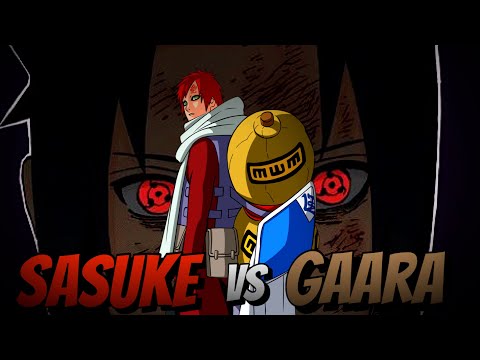 Sasuke Vs Gaara Throughout The Series