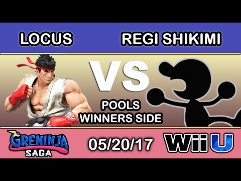 2GGC: Greninja Saga - Locus Vs. SF | RG | Regi Shikimi - Pools Winners Side