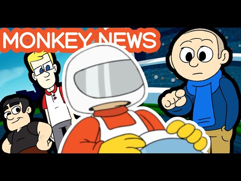 Monkey News! Formula One racing driver?