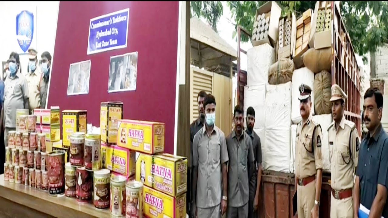 🔴#BANNED TOBACCO SUPPLIER-SEIZED 1475 Kgs of BANNED CHEWING TOBACCO PRODUCTS WORTH RS. 57.07 LAKHS