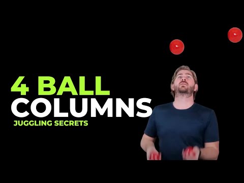 Juggling Secrets: Four Ball Columns