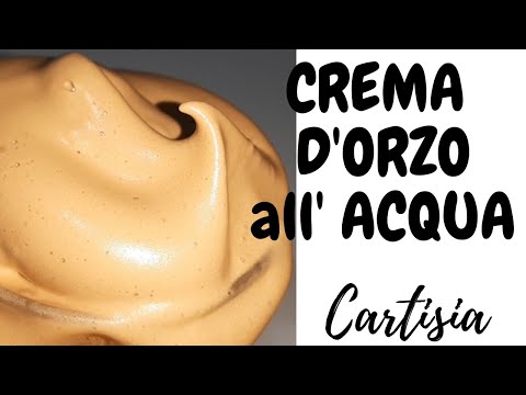 CREMA D'ORZO ALL' ACQUA SOLO 3 INGREDIENTI