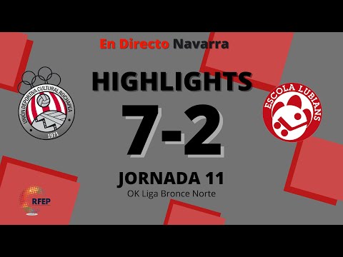 Highlights UDC Rochapea 7 - 2 Calvo Escola Lubians // OK Liga Bronce Norte -22/23