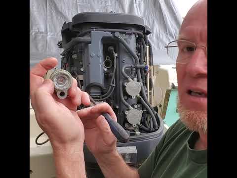 Yamaha Outboard Repair F150 Power Head Anodes
