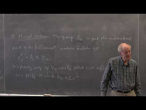 Lecture 30 | Automorphic Forms and Representation Theory: an introduction to the Langlands Program