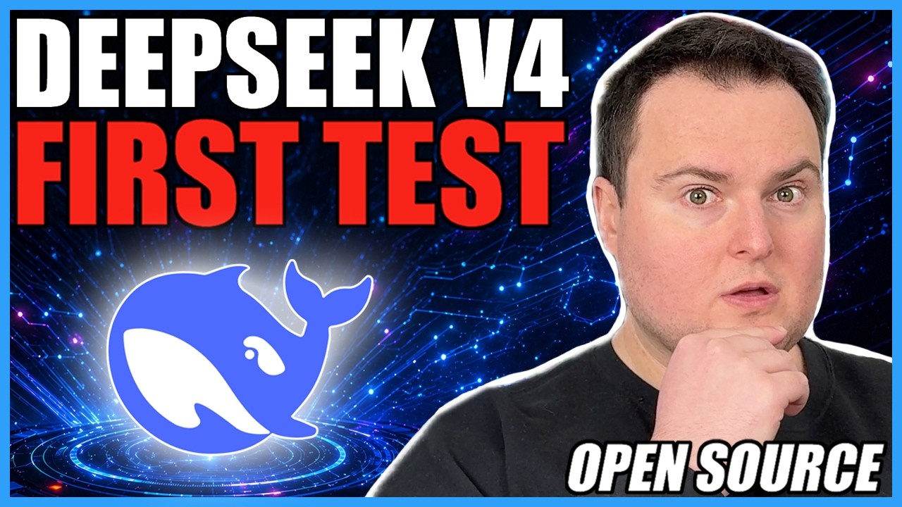 DeepSeek V4 Is HERE – Testing the LARGEST Open Source Model Ever!
