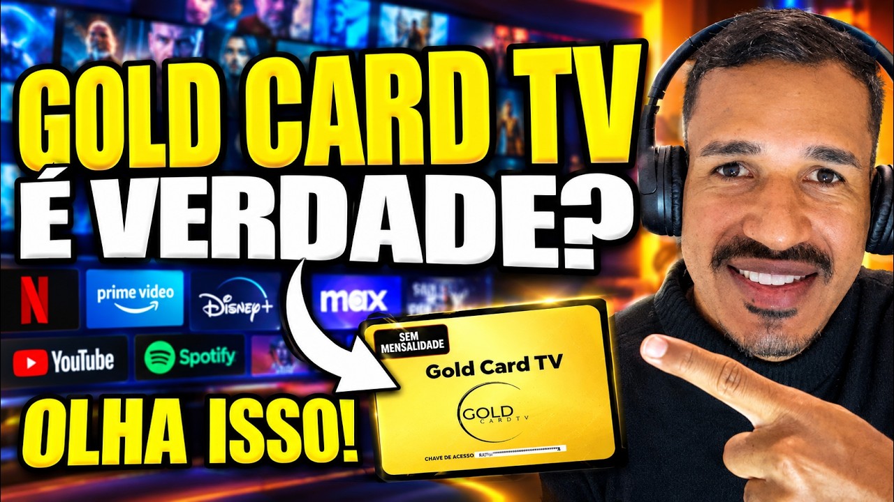 🔥Gold Card TV o que é Gold Card TV é bom Como instalar Gold Card TV Atualizado 🔥