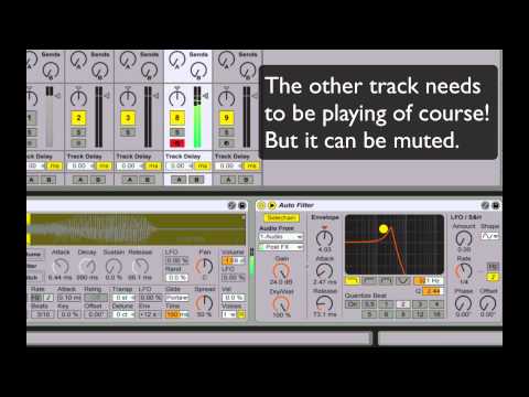 Pt 2 Talking/Filthy/skrillex/vocoder Dubstep Bass - sidechain autofilter - Ableton Live Lite/Intro