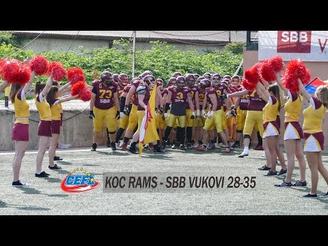 SBB Vukovi-Koc Rams/Istanbul/ 35-28/Cefl 2017
