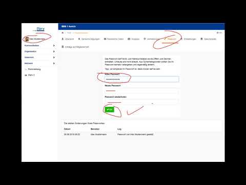 1/5 Iserv - Profil, Foto, Passwort, Gruppenantrag stellen (Klassen und Kurse)