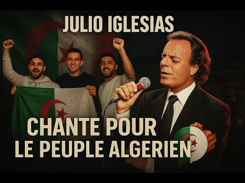 Julio Iglesias chante pour l'Algérie 🇩🇿 | Hymne d'Amour au Peuple Algérien