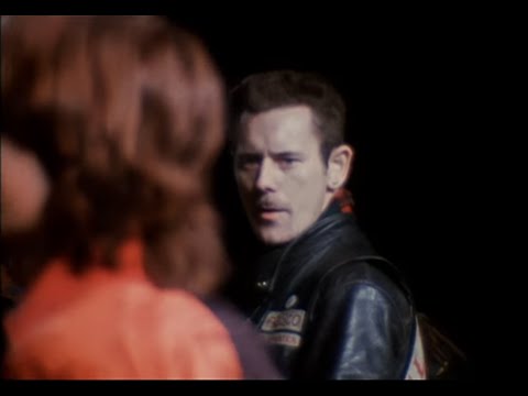 Biker Security at the Rolling Stones 1969 Altamont Concert.