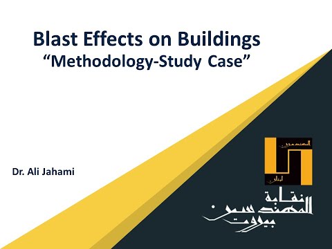 Application of Blast Load on a Building - Case study