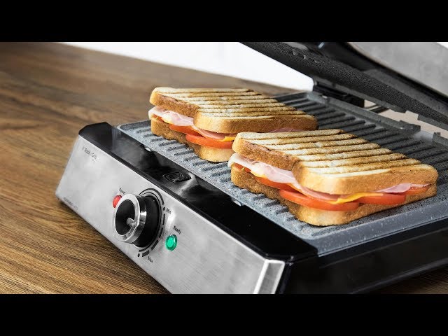 Parrillengrill Cecotec Rock’nGrill Pro 2000W reversible Steinbeschichtung 34 x 23 cm video