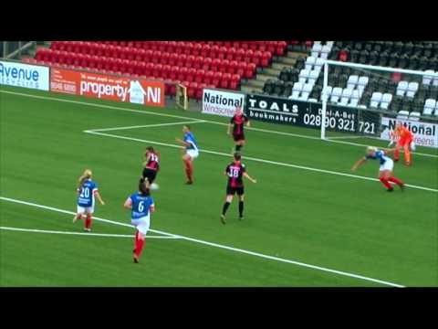 Crusaders Strikers v Linfield Ladies Highlights 24th May 2017