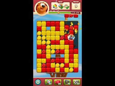 Toon Blast Level 8425 - NO BOOSTERS 🐻🐺🐱 | SKILLGAMING ✔️