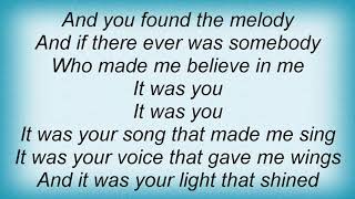 Garth Brooks - It&#39;s Your Song Lyrics