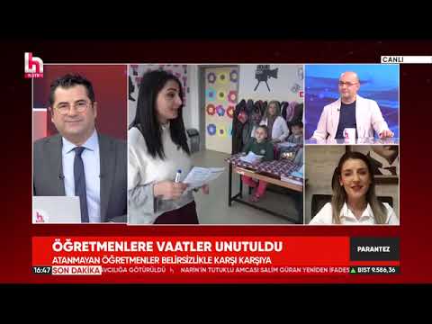 Genel Sekreterimiz Seher Ergin, Halk Tv`de gazeteci Sorel Dağıstanlı`nın sunduğu Parantez programının canlı yayın konuğu oldu ve öğretmen atamaları konusundaki belirsizlikler hakkında açıklamalarda bulundu.Halk Tv-13/09/2024 | EĞİTİM İŞ