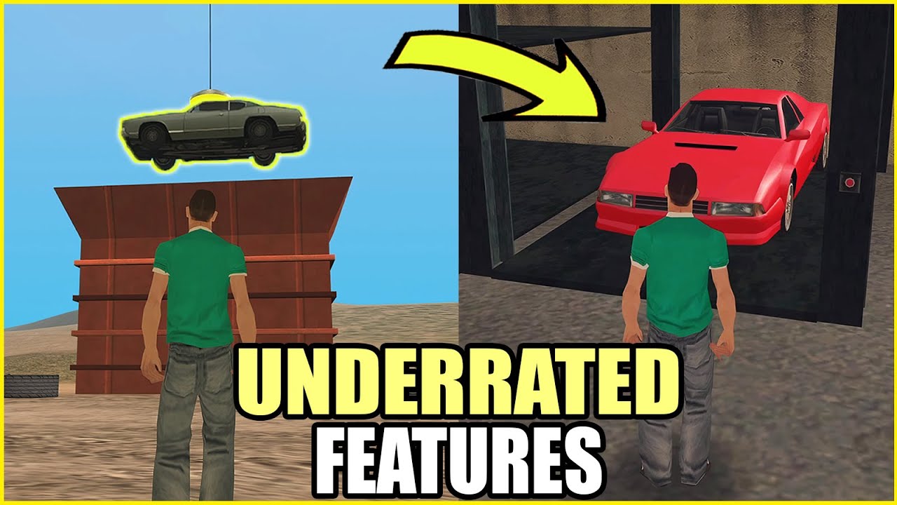TOP 10 Features Most Players NEVER Use in GTA San Andreas Multiplayer