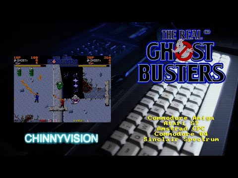 ChinnyVision - Ep 293 - The Real Ghostbusters - Atari ST, Amiga, Amstrad CPC, C64, Sinclair Spectrum