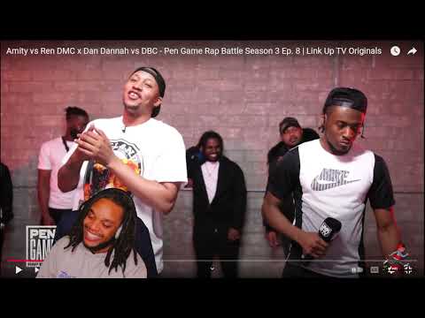 Amity vs Ren DMC x Dan Dannah vs DBC - Pen Game Rap Battle Season 3 Ep. 8  | Jurnalist Reaction