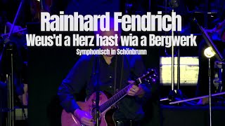 Rainhard Fendrich &quot;Weus&#39;d a Herz hast wia a Bergwerk&quot; (Symphonisch in Schönbrunn)
