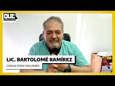📡 Móvil de exteriores Nestor Barria desde Consultorio San Javier con el Lic. Bartolomé Ramirez