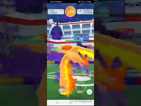 Pokemon Go-Genesect(Shock) Raid Solo by Shadow Moltres & Entei,Reshiram(Sunny)(KO@1sec)17/1/22 PVE1