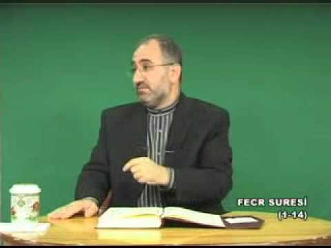 [496-1] FECR SURESİ (1-14) - Mustafa İslamoğlu - Akabe Vakfı - Tefsir Dersi
