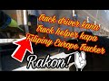 Truck driver kana truck helper ka pa | Filipiny Europe trucker| Rakon!