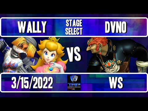 Stage Select 21: Wally (Sheik, Peach) Vs. DVNO (Ganon) - WS