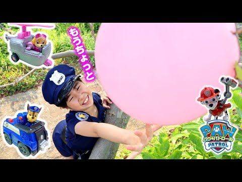 泣いている赤ちゃんを助けよう ✨ 見習いさあやが パウ・パトロール に仲間入り⁉️ 火事を消したり水に入ったり大活躍⁉️ Paw Patrol ☆ Saaaaaya