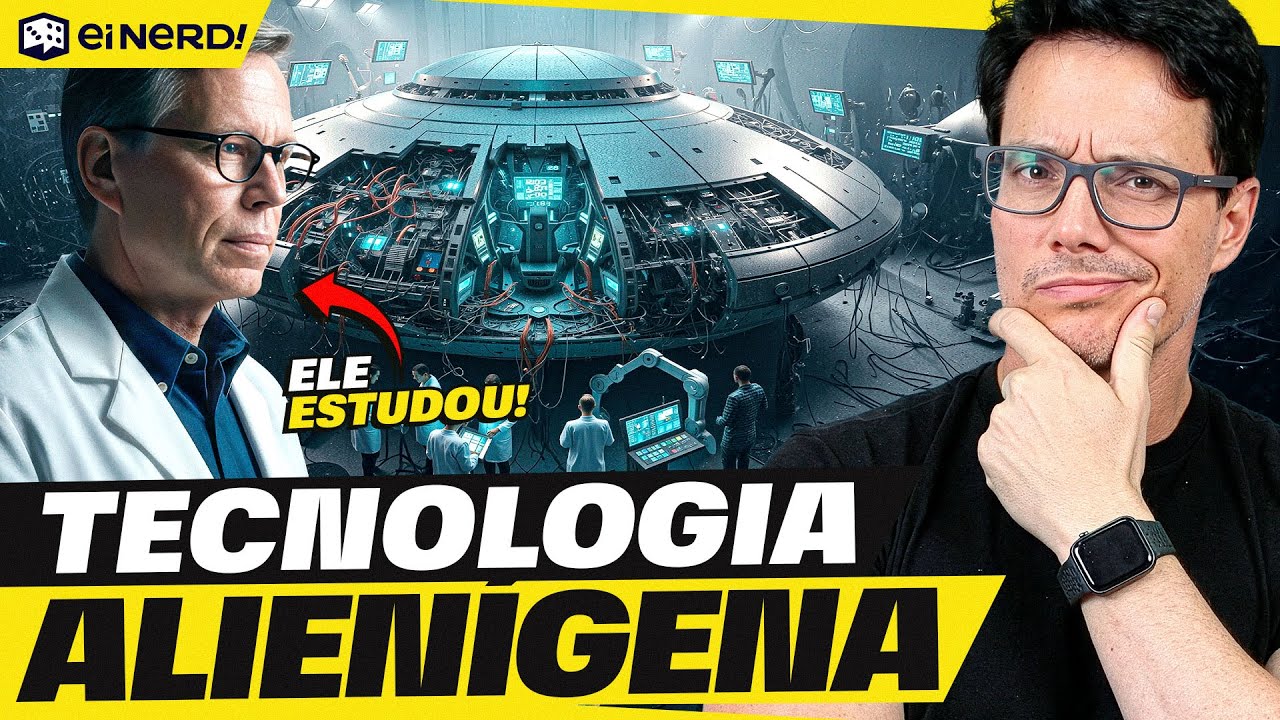 O HOMEM QUE TRABALHOU COM TECNOLOGIA ALIEN! [O CASO DE BOB LAZAR]