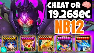 NEW NB12 Rank 1 Record with Game Booster! - Summoners War