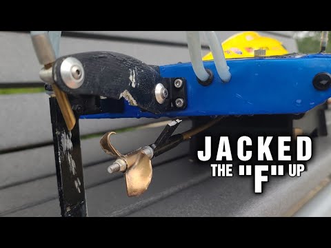 What Happened - Proboat UL-19 Destruction - Rc Boat Propeller, Rudder, & Strut Damage