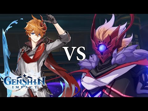 Genshin Impact - Solo Childe Vs Childe Boss WL6 No Damage Taken!