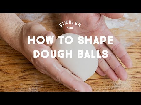 Part of a video titled How to Shape Dough Balls - YouTube