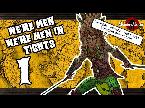 Melee Focused Wood Elves in Total War: Warhammer 3 - Wychwethyl the Wild #1