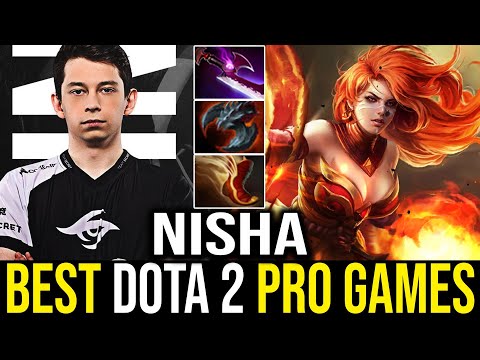 Secret.Nisha - Lina Mid | Dota 2 Pro Gameplay [Learn Top Dota]