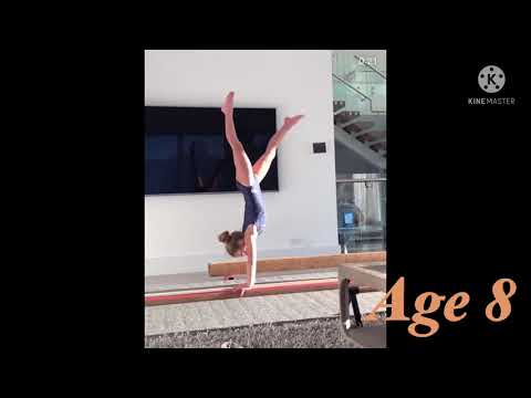 Natalie Sofia’s gymnastics evolution!