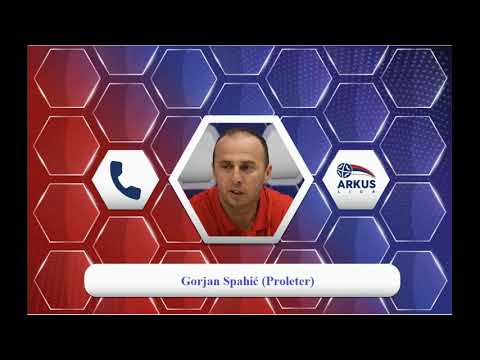 Najava 11. kola (muškarci) ARKUS lige - trener Proletera - Spahić Gorjan