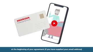 Honda Finance Documentation you will receive through when you sign up for finance