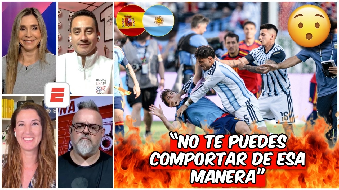 ARGENTINA es MUY MALA PERDEDORA. Se COMPORTÓ como un EQUIPO CHICO ante ESPAÑA | Exclusivos