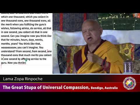 20180421 1600 LZR GSUC Bendigo - How to meditate on emptiness, bodhichitta and loving kindness p2