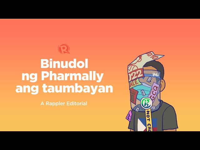 [VIDEO EDITORIAL] Binudol ng Pharmally ang taumbayan