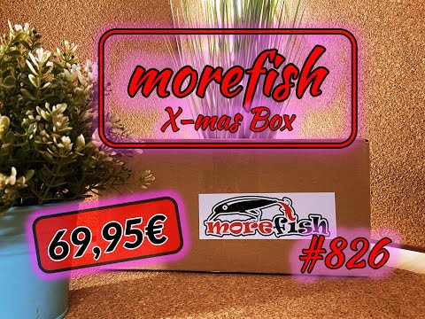 Das passende Geschenk für den Hechtangler? Die X-Mas Hechtbox von morefish im Unboxing