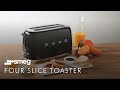 SMEG Toaster 50's Retro Style TSF01WHEU Weiss