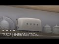 SMEG Toaster 50's Retro Style TSF01WHEU Weiss